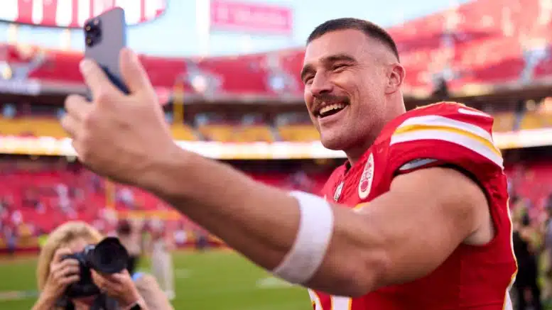 Travis Kelce is running away with Sportsman of the Year