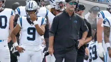 Panthers focus on fresh start behind new coach, QB