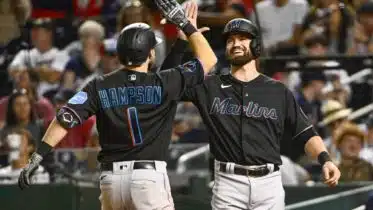 Marlins hope to ride momentum to another win over Nats