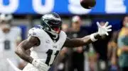 Eagles wideout A.J. Brown goes against the grain ranking his top five all-time WRs